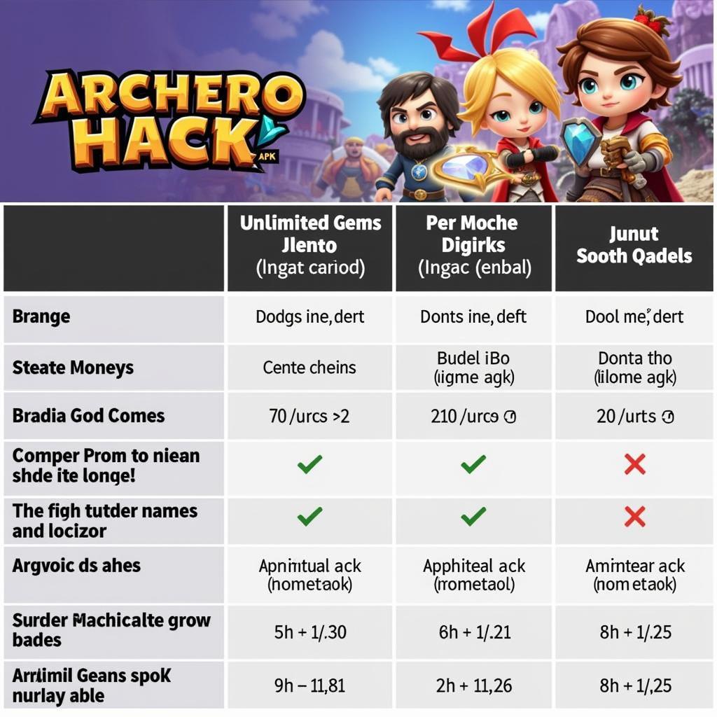 Comparing Different Archero Hack APK Versions