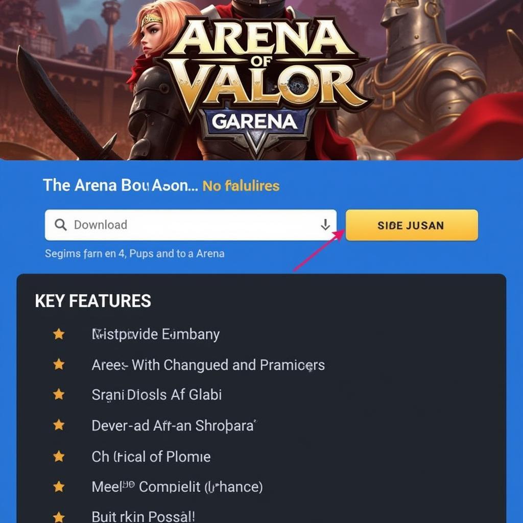 Downloading Arena of Valor Garena APK