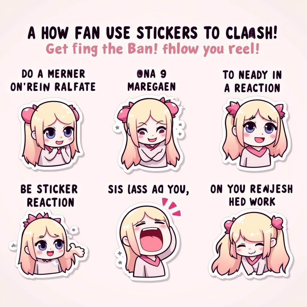 Ariana Grande Fan Expression Stickers