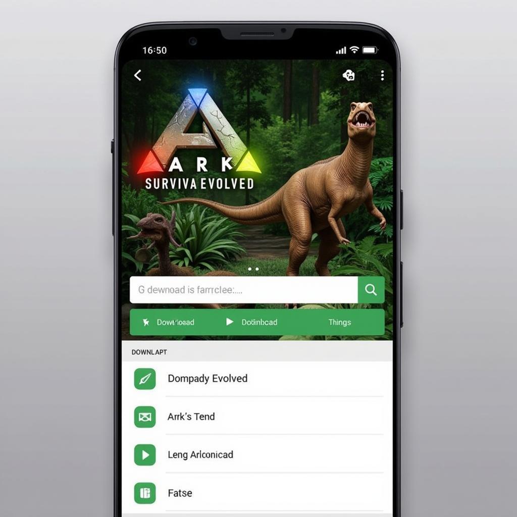 Downloading Ark Survival Evolved APK