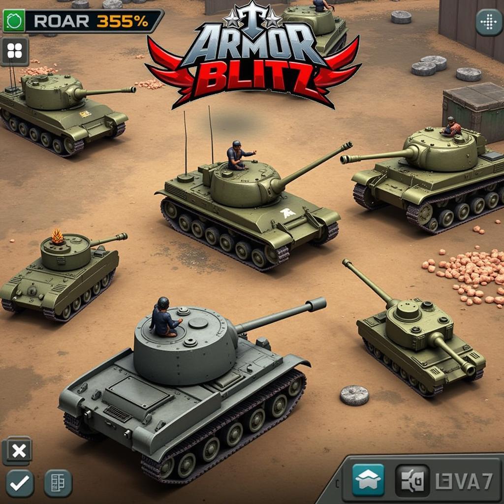 Armor Blitz APK Gameplay Screenshot