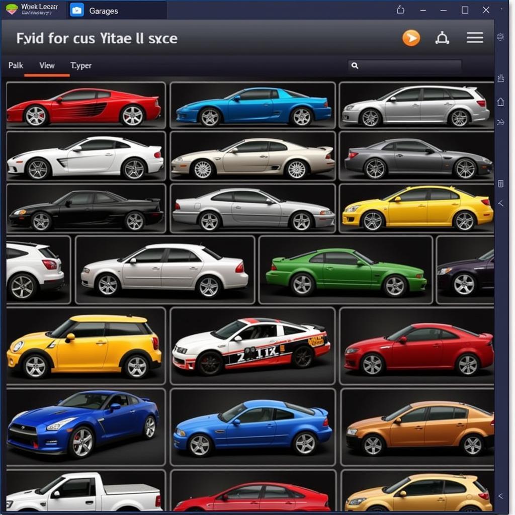 Asphalt 8 Mod APK VN Car Selection