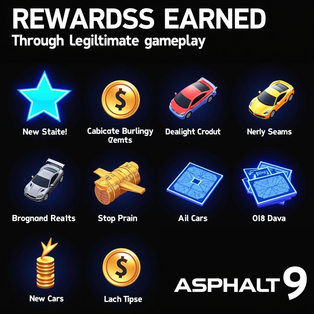 Asphalt 9 Legitimate Gameplay and Rewards