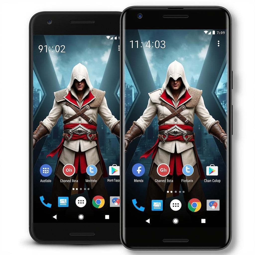 Assassin's Creed 3 Pro Theme APK Interface