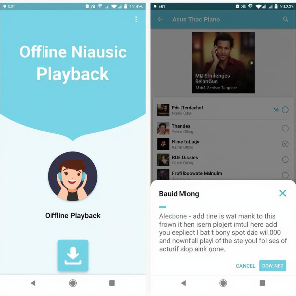 Asus Nhac APK Offline Playback Feature