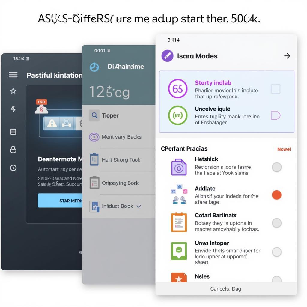 ASUS PowerMaster App Interface