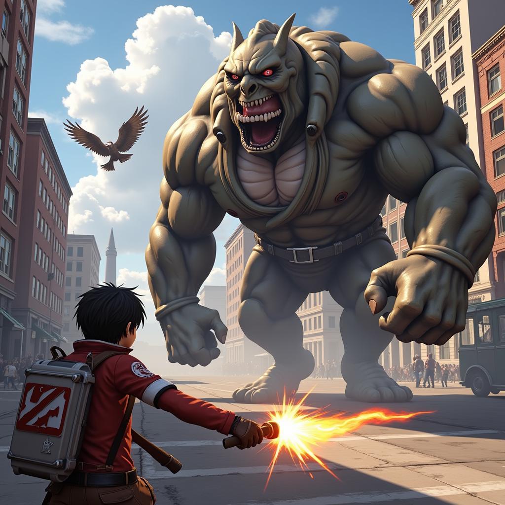 Attack on Titan The Gomez APK Gameplay Screenshot