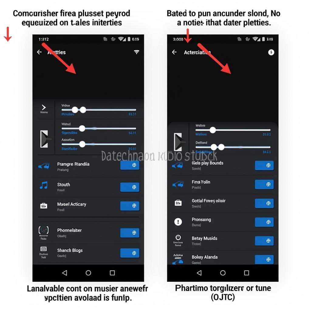 AudioVision Music Player Mod APK Equalizer Settings