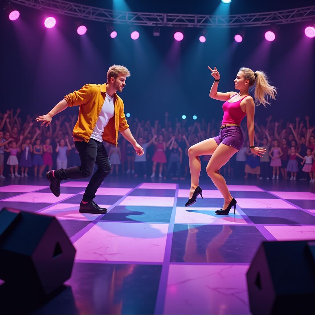 Audition Mobile APK Dance Battle Scene