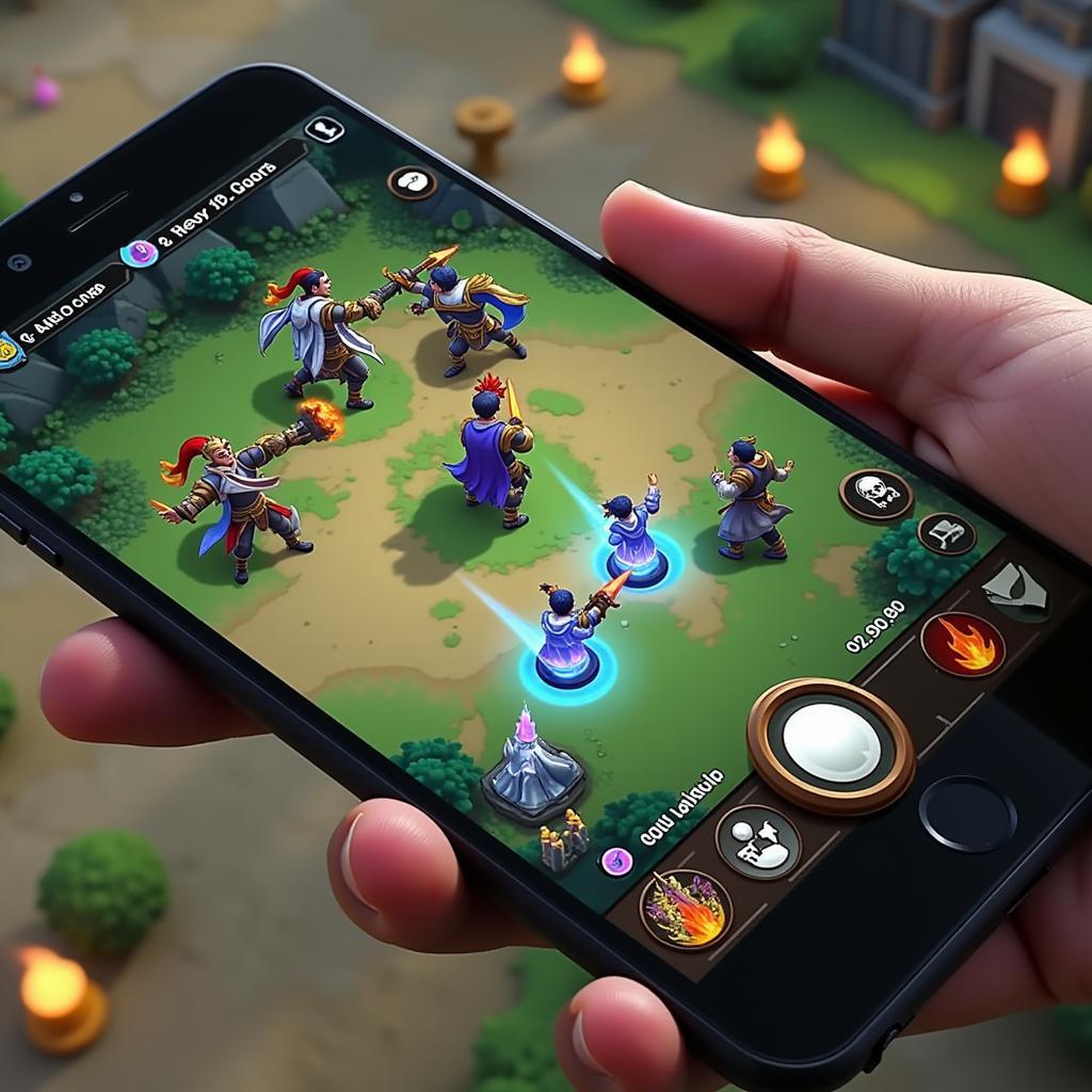 Auto Chess Gameplay on Mobile