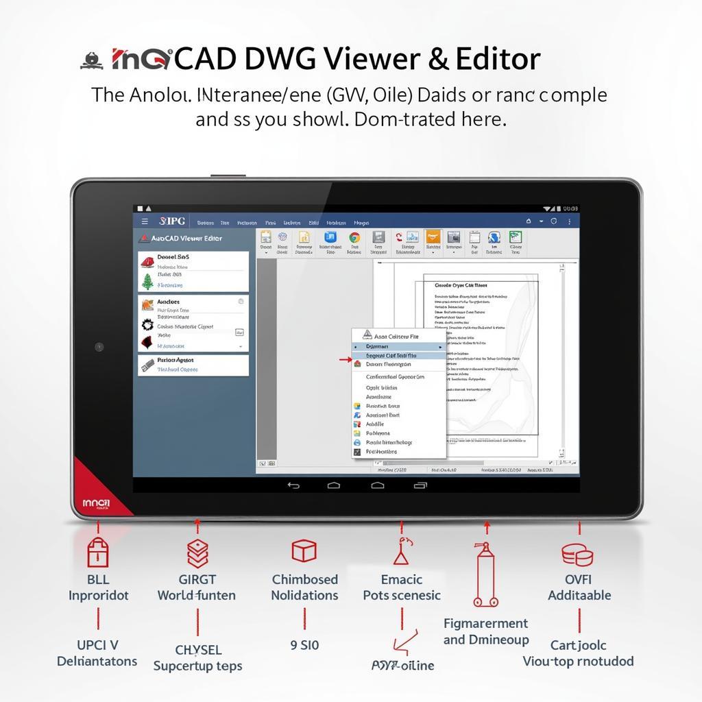 AutoCAD DWG Viewer & Editor Interface