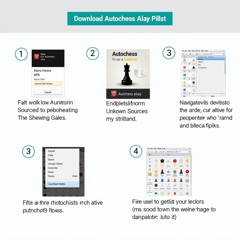 Autochess APK Download Process