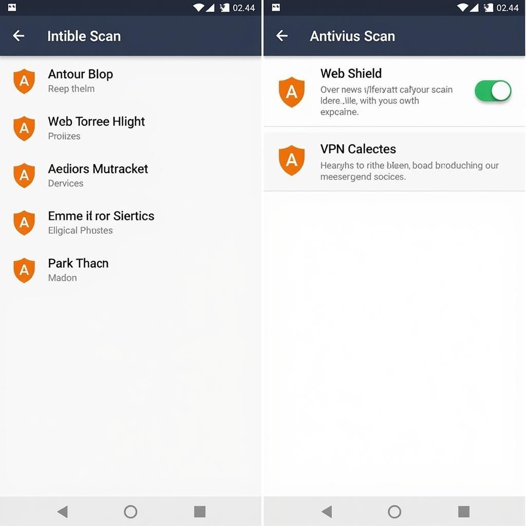 Avast Mobile Security 6.4.4 Interface