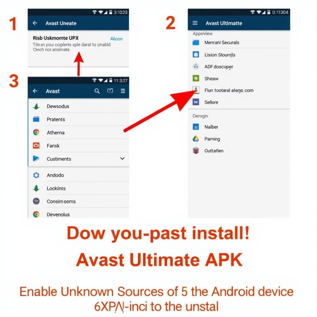 Installing Avast Ultimate APK on Android