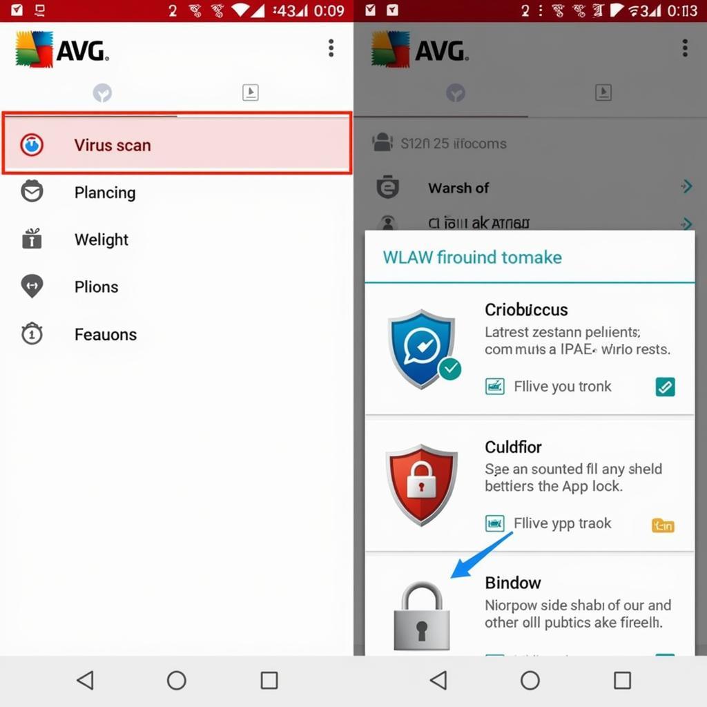 AVG Antivirus Mod APK Main Interface