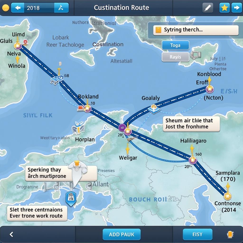 Aviation Empire Platinum Mod APK Android 1 Route Management Interface