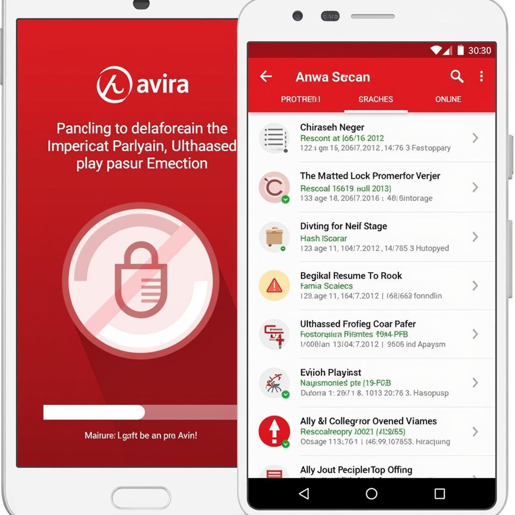 Avira Secure Pro APK Scanning in Progress