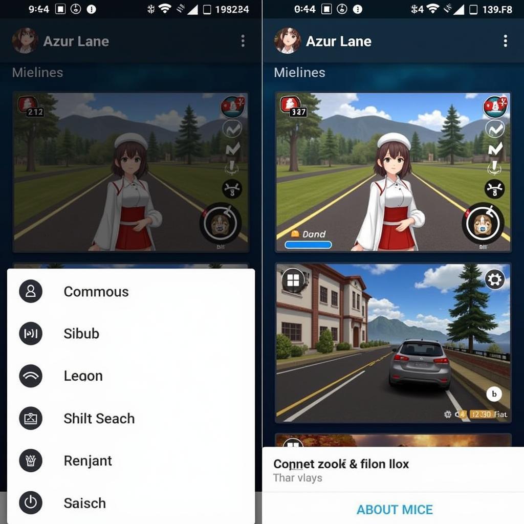 Azur Lane APK English Main Screen