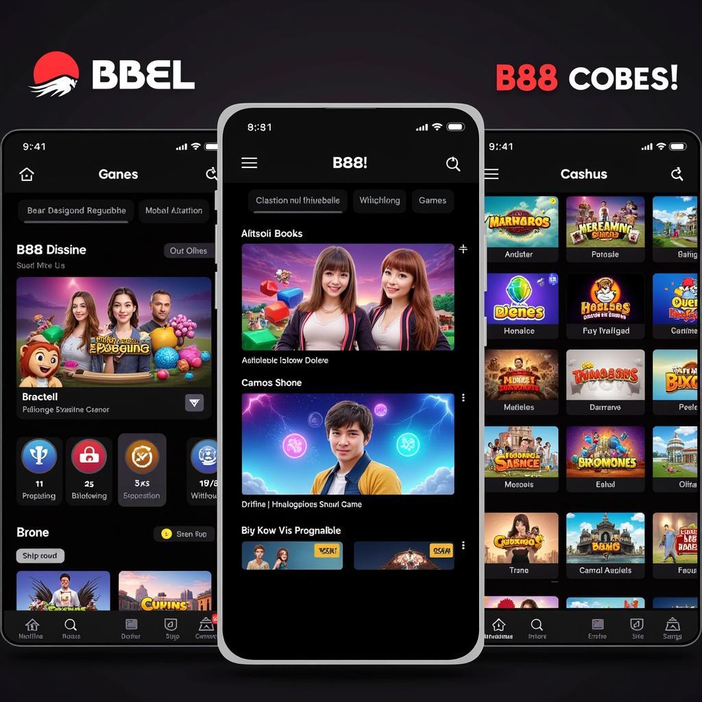 B88 APK User Interface