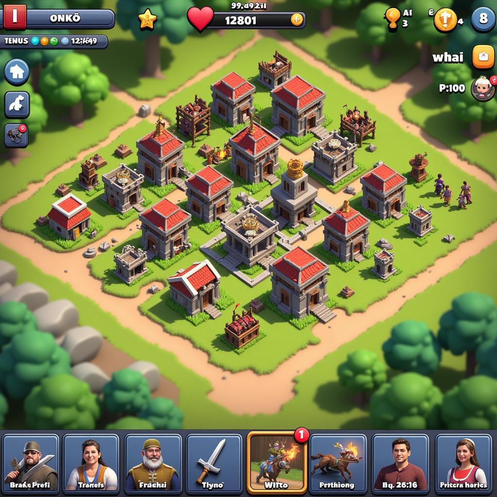 Gameplay of Ba Vuong Tan Quoc APK