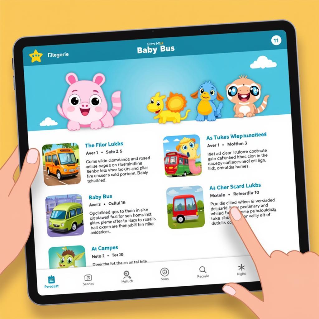 Choosing the Right Baby Bus App