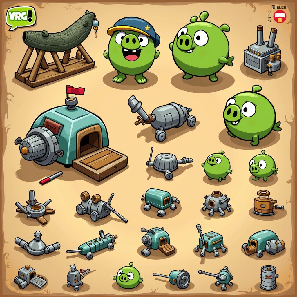 Bad Piggies Sandbox Mode Gameplay