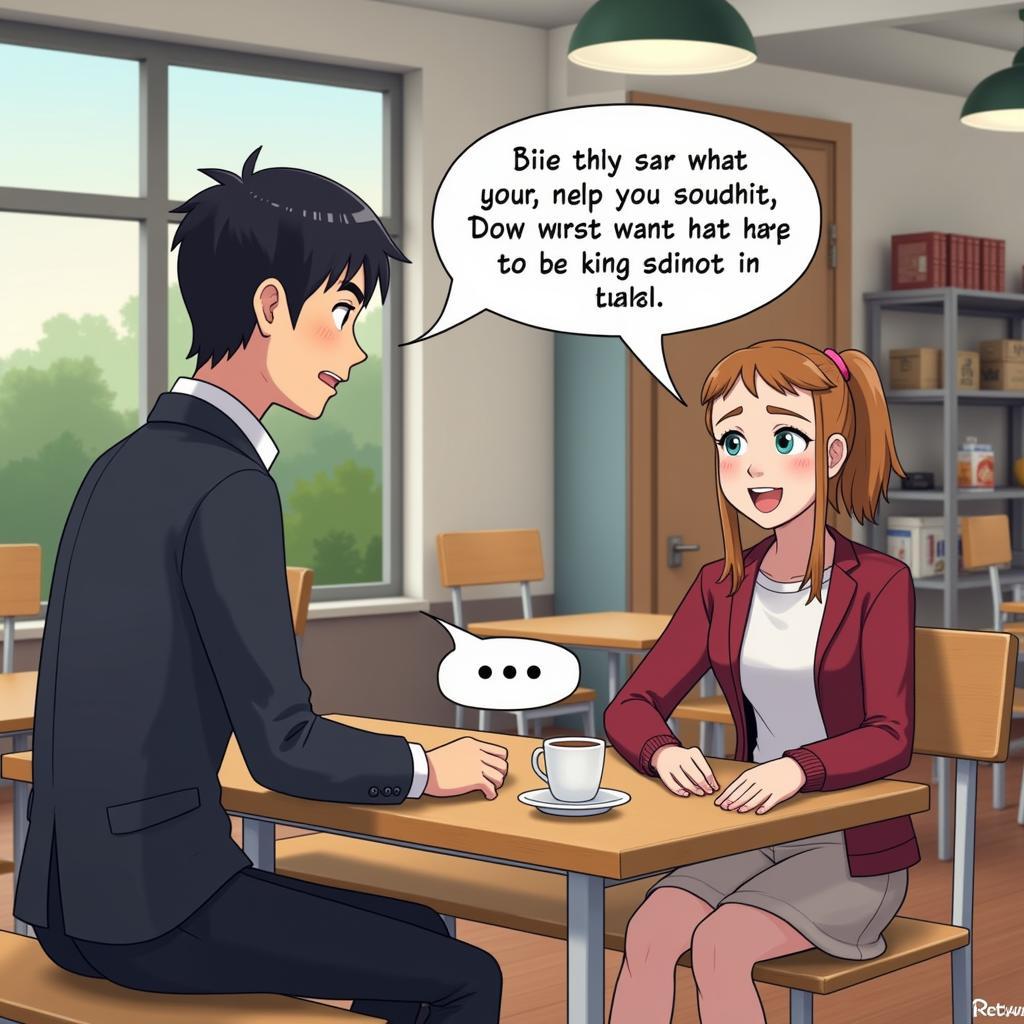 Bad School Boy APK Character Interaction