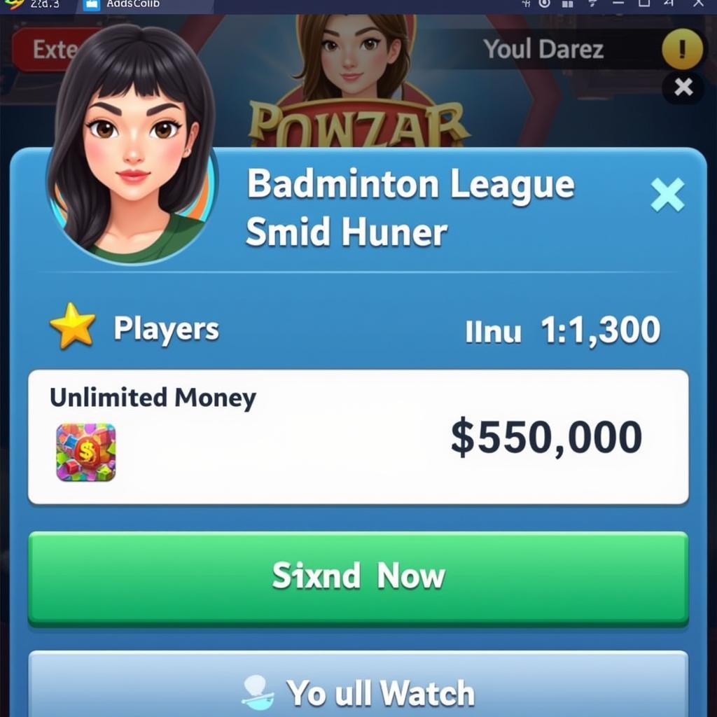 Badminton League Mod APK Unlimited Money