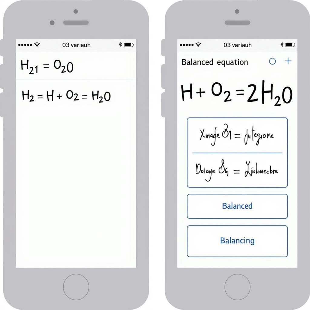 Balancing Chemical Equations Using APK