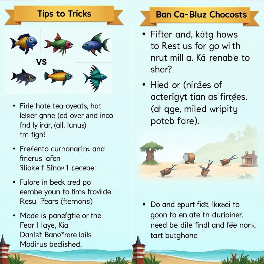 Ban Ca Rong Online APK Tips and Tricks Infographic