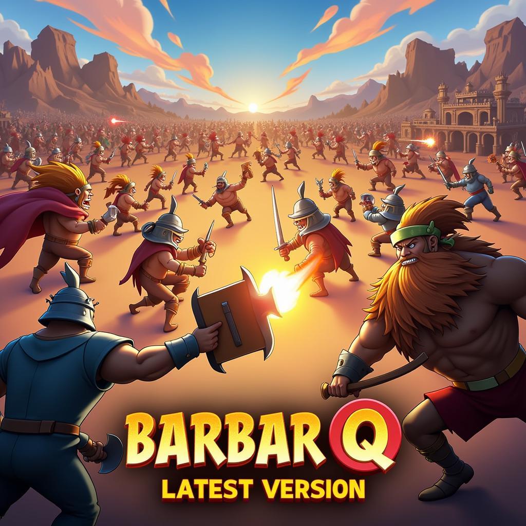 BarbarQ APK Latest Battle Scene