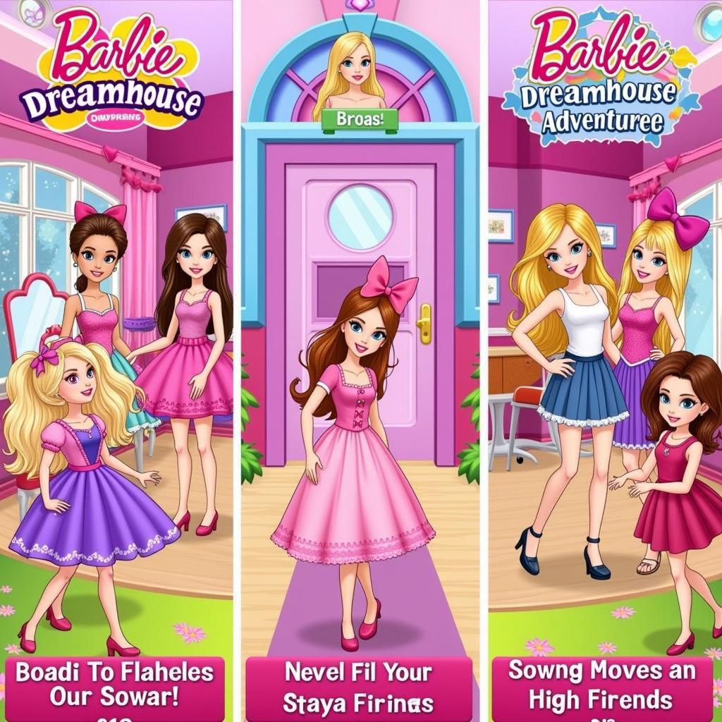 Barbie Dreamhouse Adventures VIP Mod APK Homepage Screenshot