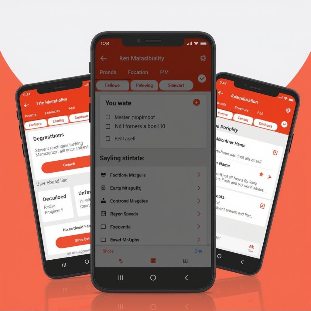 Baroda M Connect APK User Interface