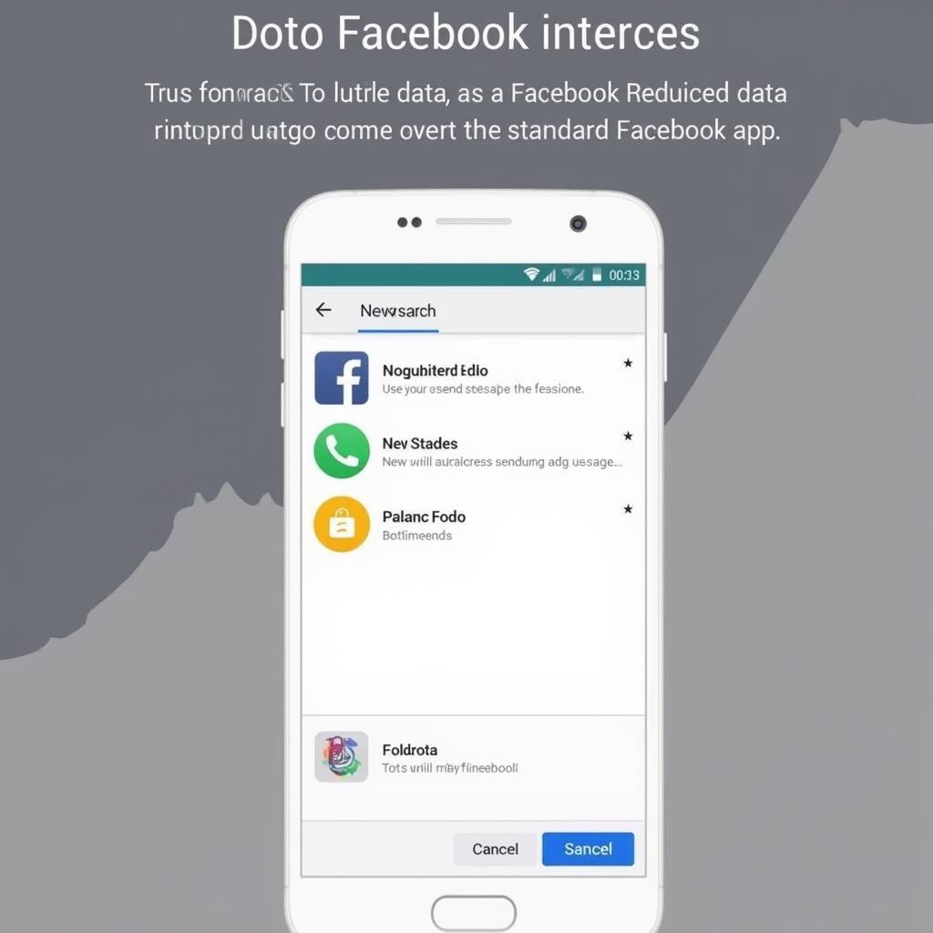 Basic Facebook APK Data Savings