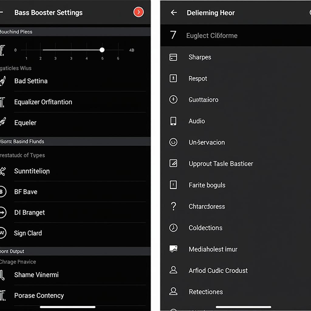 Bass Booster Pro App Settings