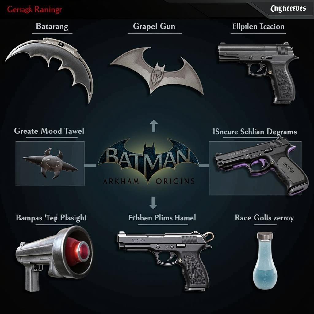 Batman Arkham Origins APK Mod Gadgets and Upgrades