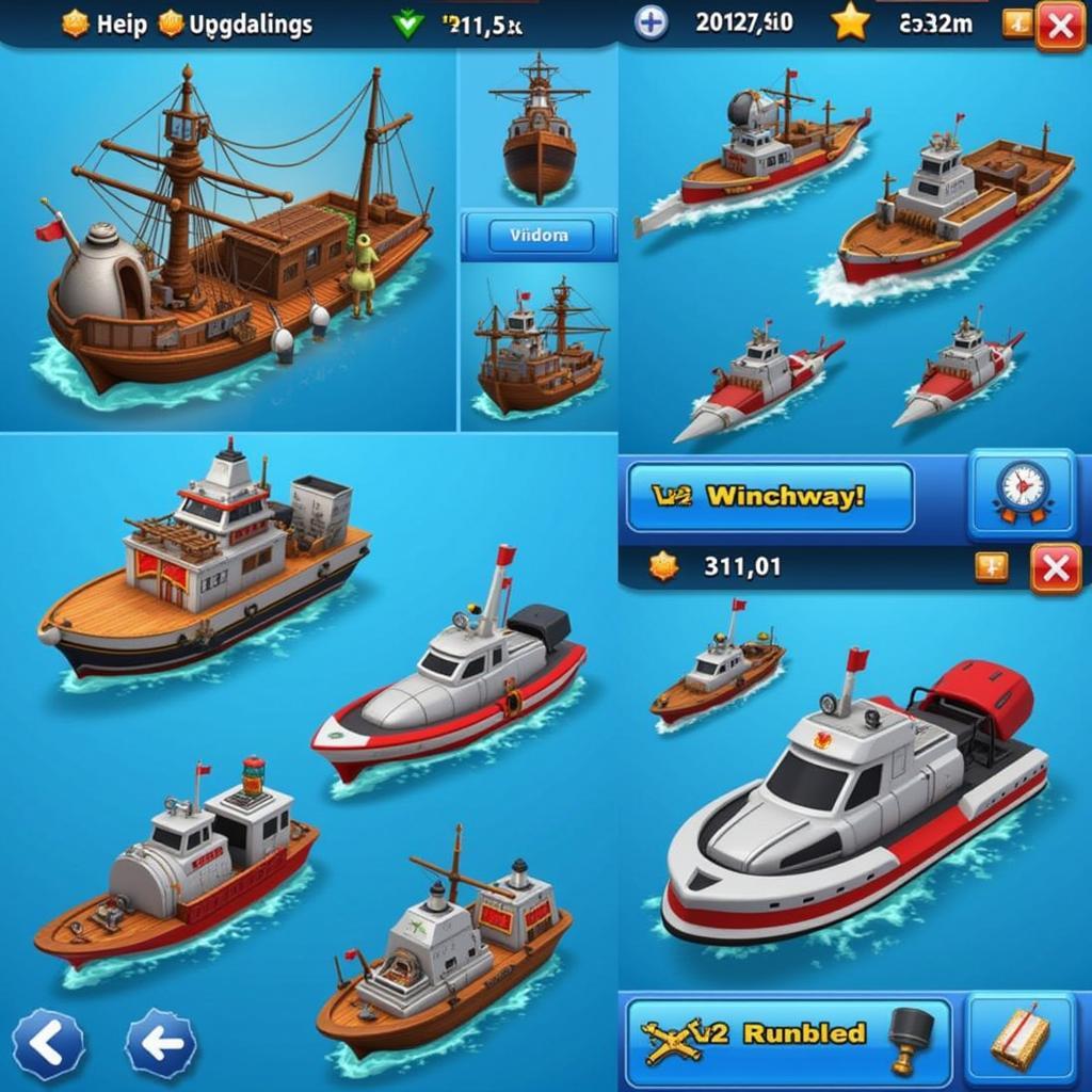 Battle Bay Mod APK 4.0.21221 Upgraded Ships