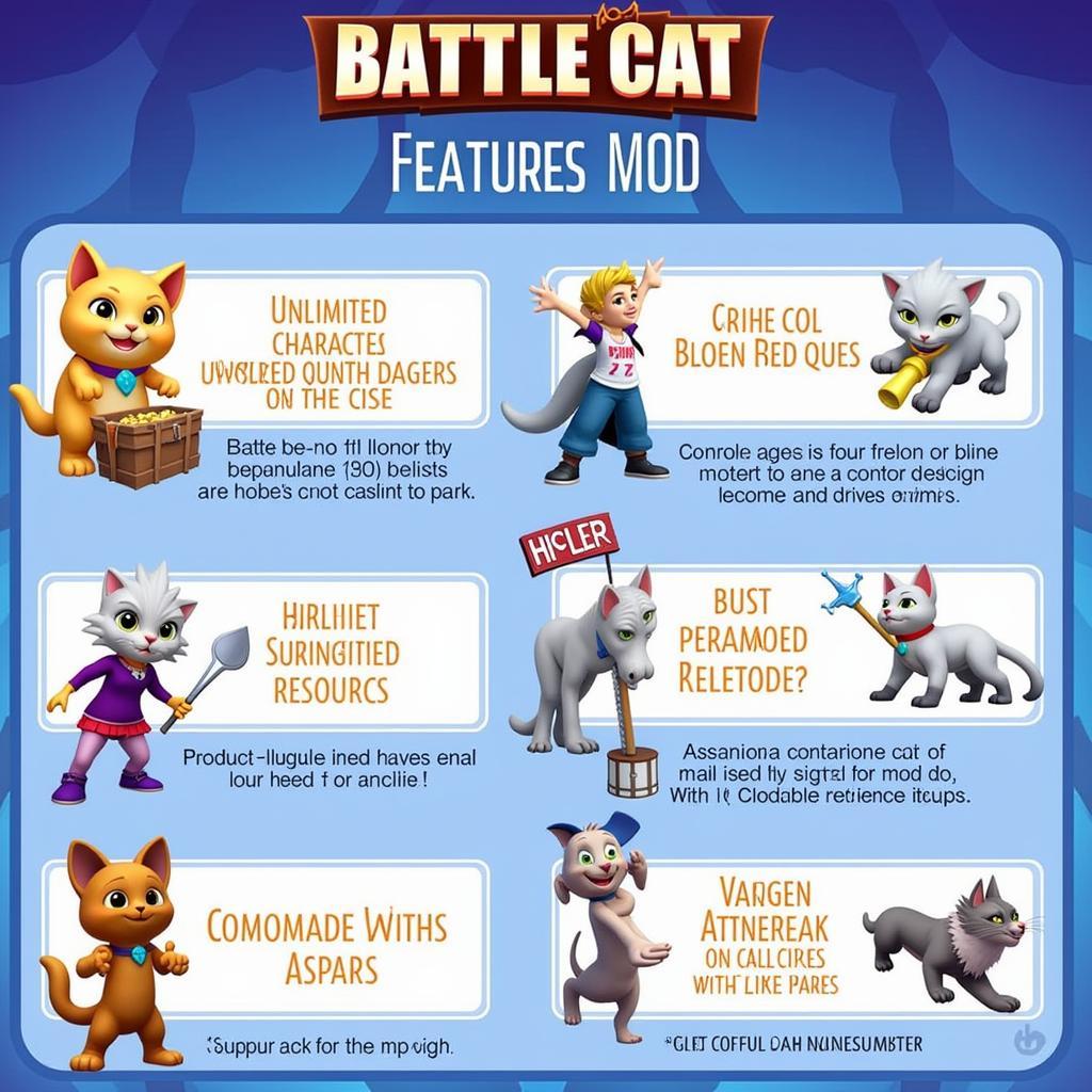 Battle Cat Mod APK Features Overview