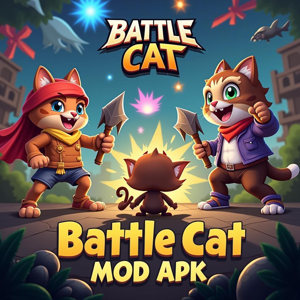 Battle Cat Mod APK Gameplay Screenshot