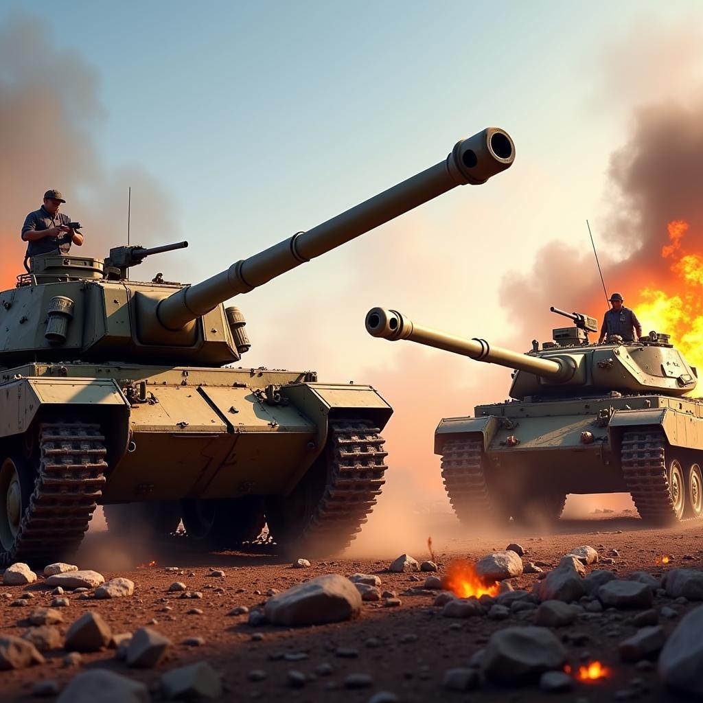 Intense Gameplay Action in Battle Supremacy APK