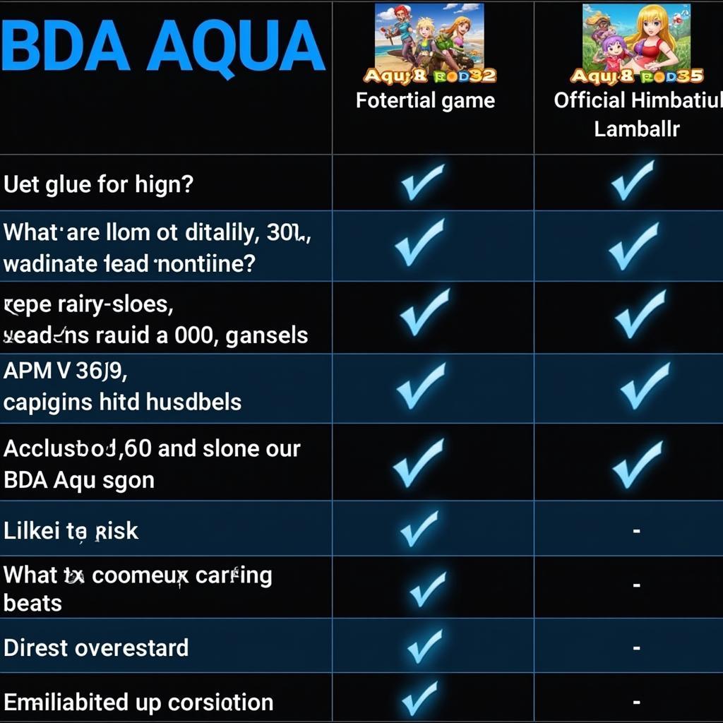 BDA Aqua 052 APK Alternatives