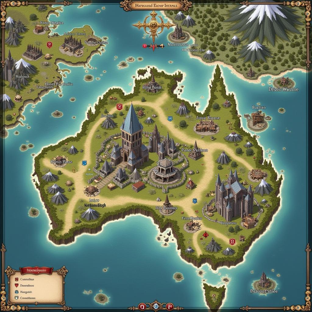 BDO Mobile World Map Exploration