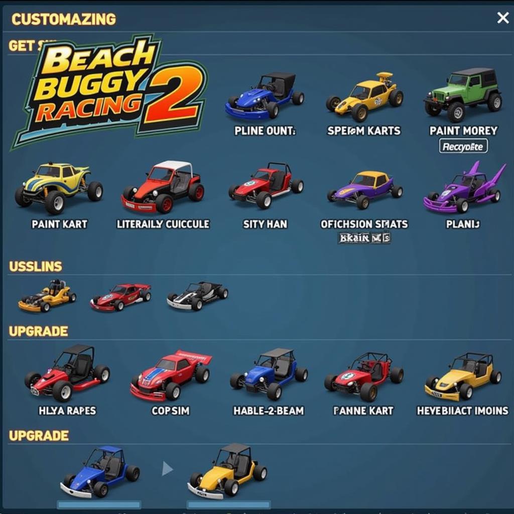 Beach Buggy Racing 2 Kart Customization