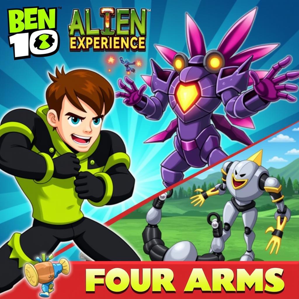 Ben 10 Alien Experience Mod APK Gameplay Screenshot