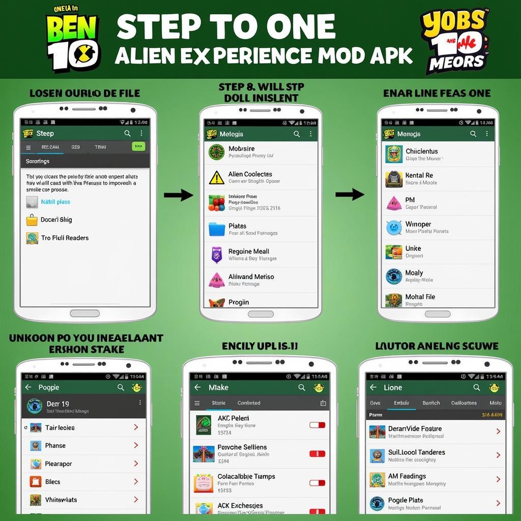 Ben 10 Alien Experience Mod APK Installation Guide