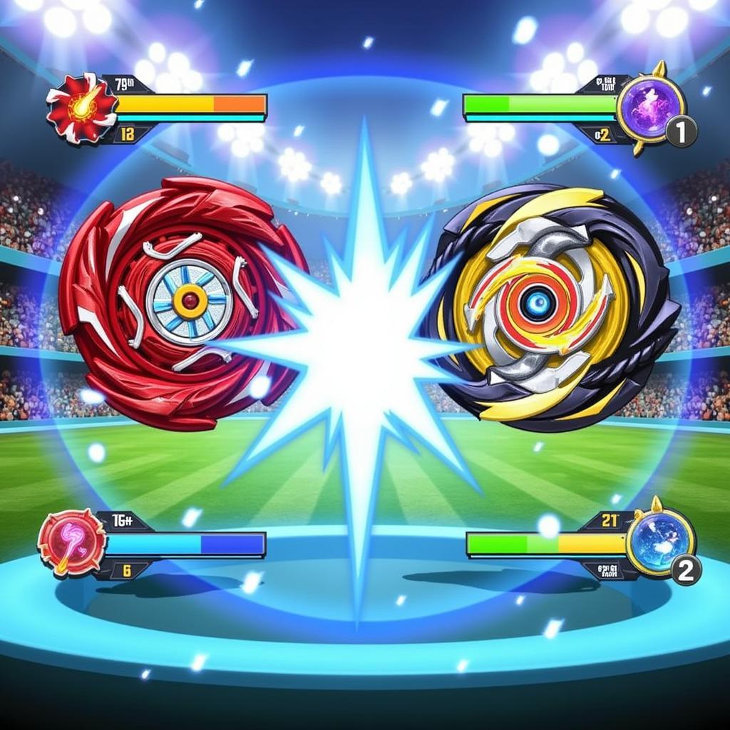 Beyblade Burst Rivals Mod APK Gameplay Screenshot