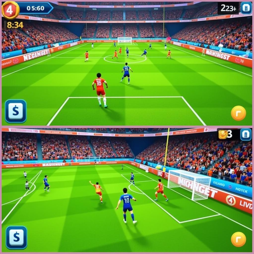 Big Win Soccer Mod APK Gameplay Screenshot