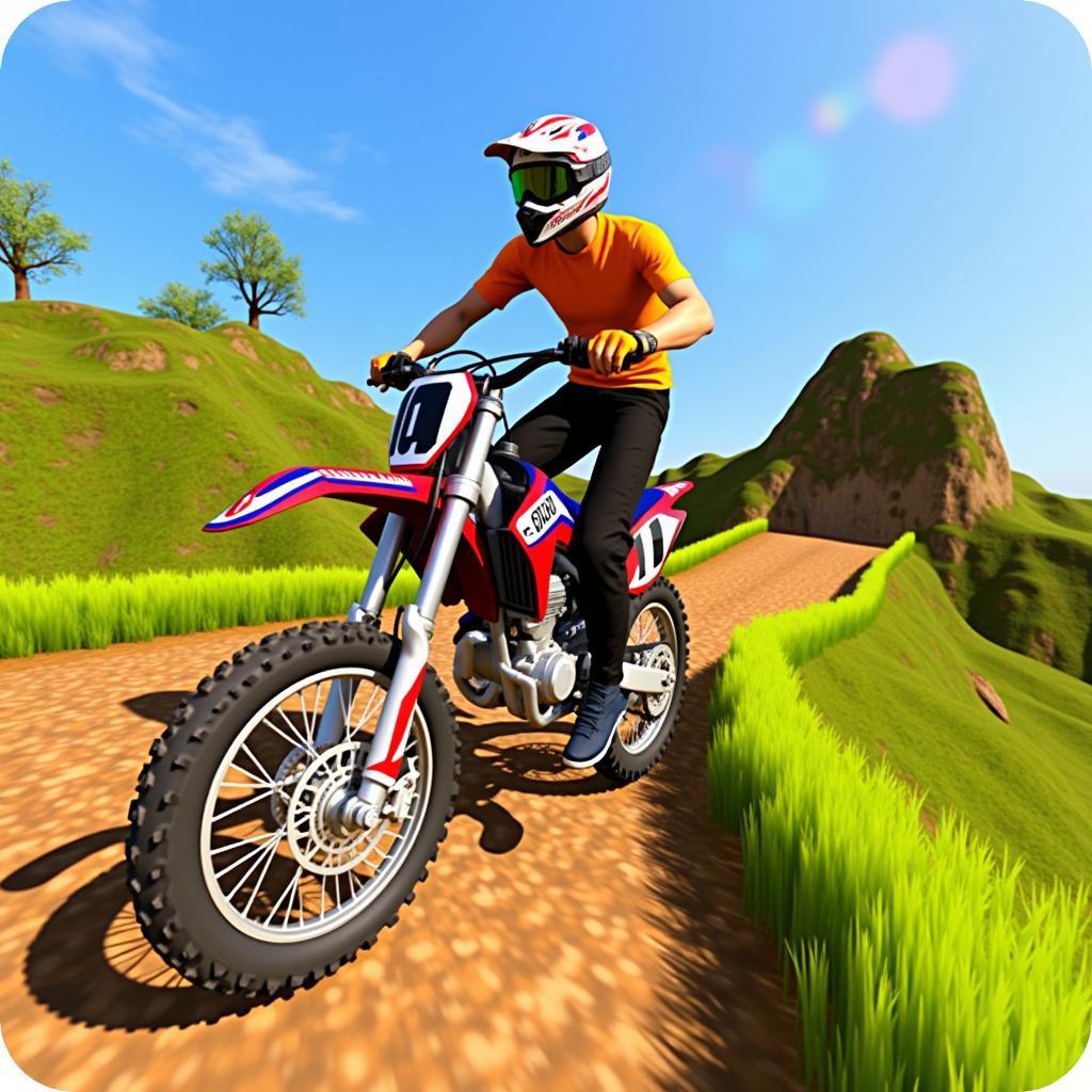 Bike Race Pro Mod APK 7.7.20 Gameplay Screenshot