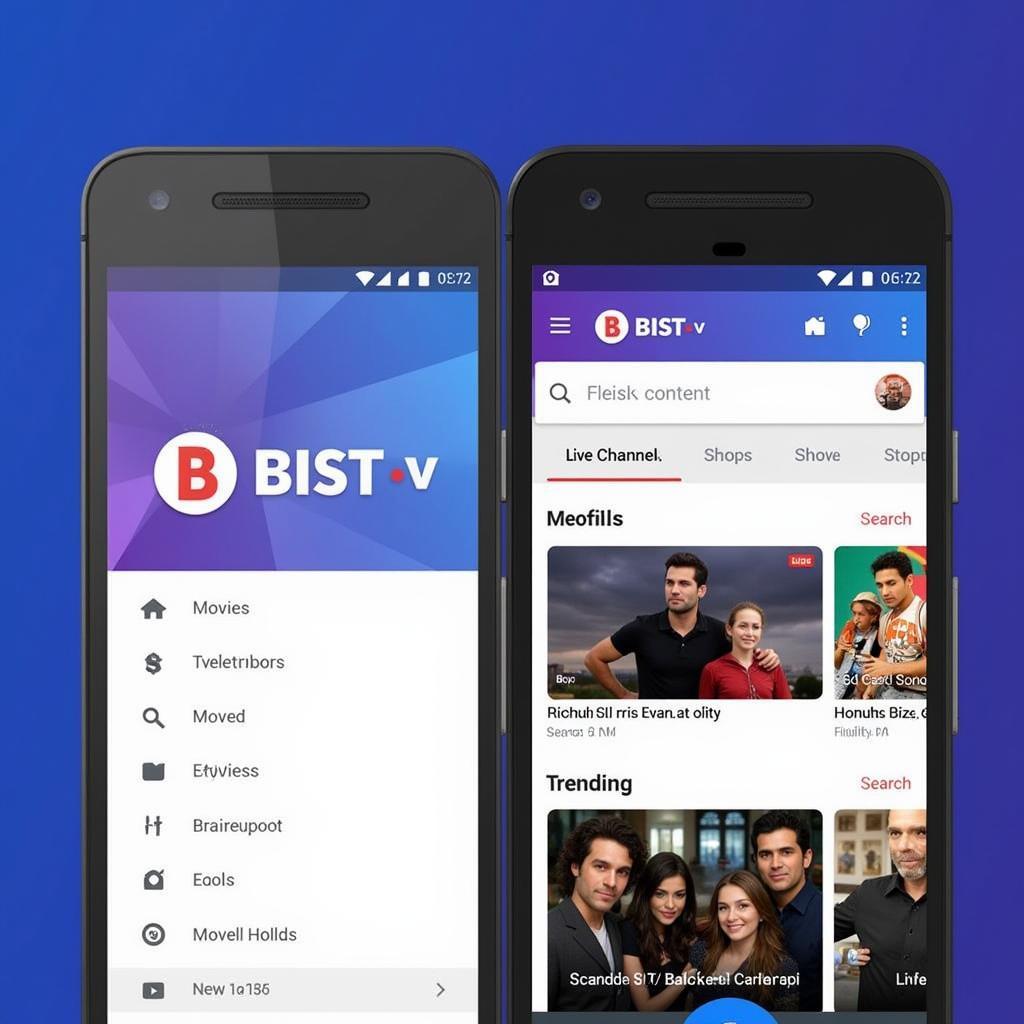 Bistv.apk User Interface