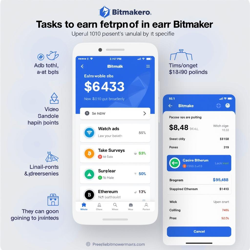 Bitmaker App Interface